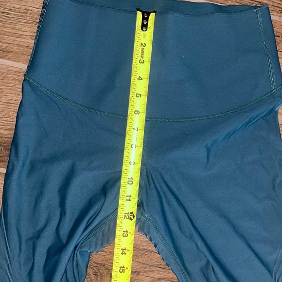 Fanka women’s Teal High-Waisted compression Leggings - Picture 4 of 5